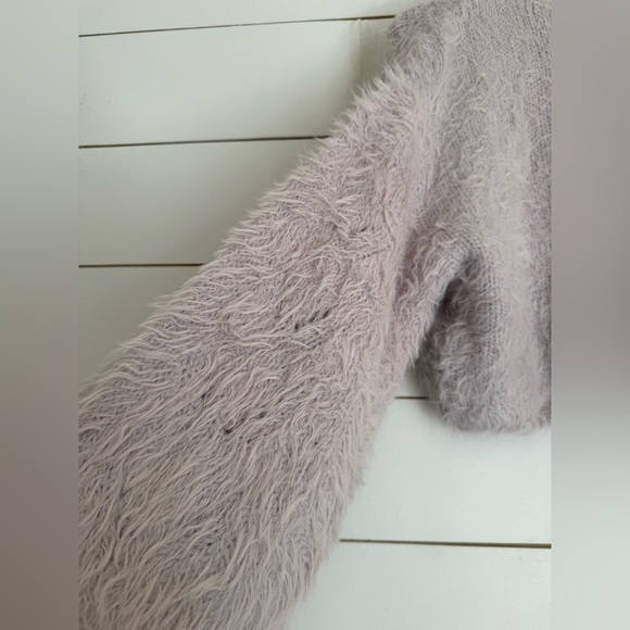 Free People Flurry Sweater in Lilac Frost - Picture 7 of 9